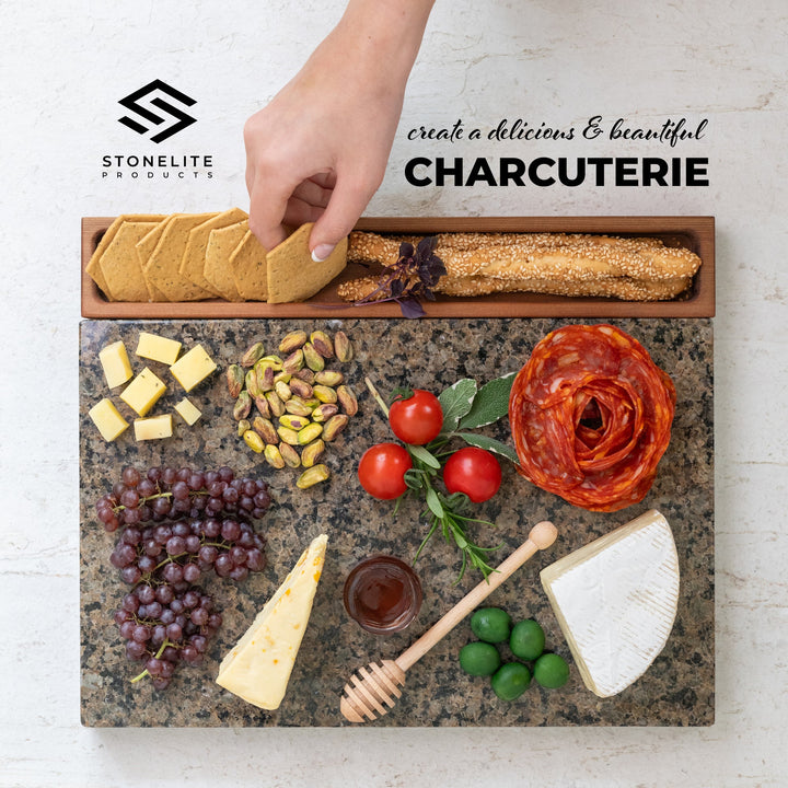 CHEESE/CHARCUTERIE BOARD | Tropical Brown | 14 x 11